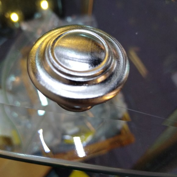 Diecast 6971-SN Cabinet Knob Satin Nickel QTY 4 - Picture 1 of 4